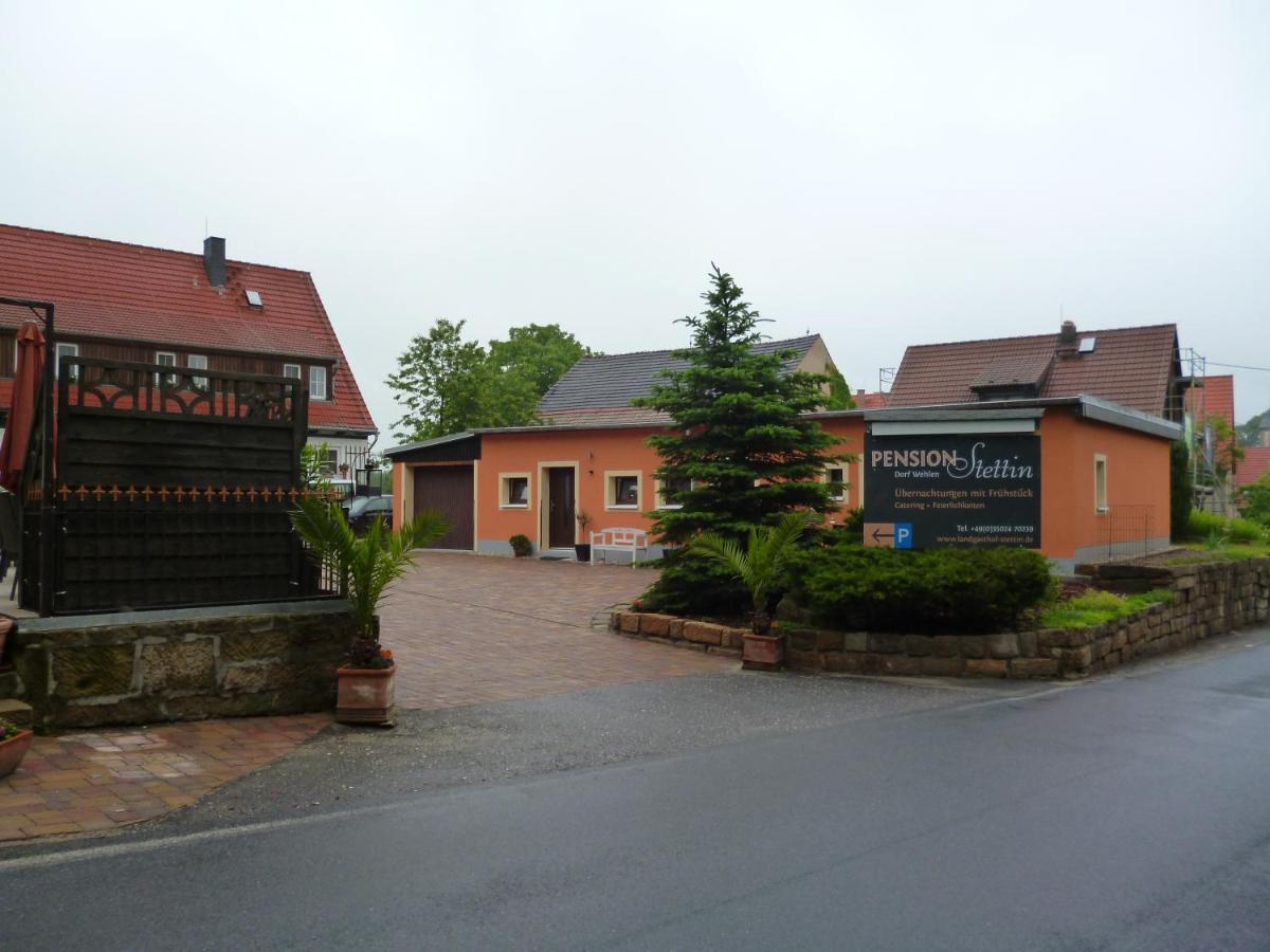 Pension Stettin Hotel Stadt Wehlen Exterior photo